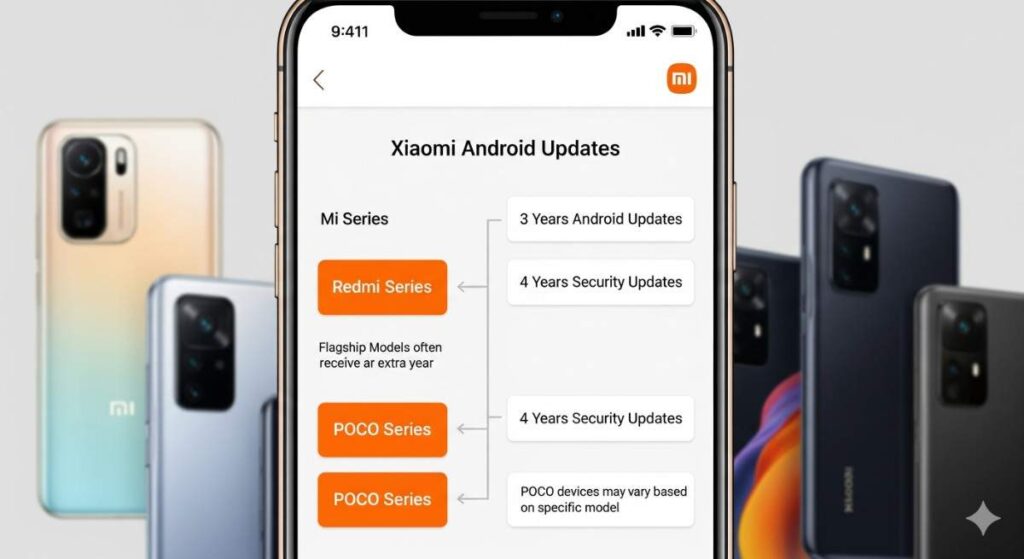 xiaomi android updates policy