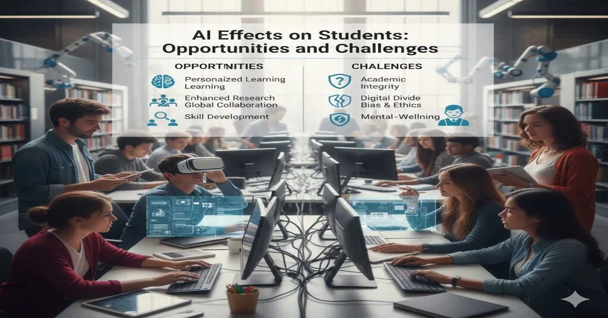 AI Effects on Students: Opportunities and Challenges