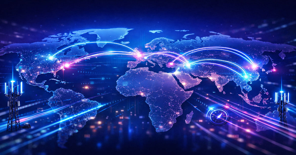Top 10 countries with the highest internet speeds